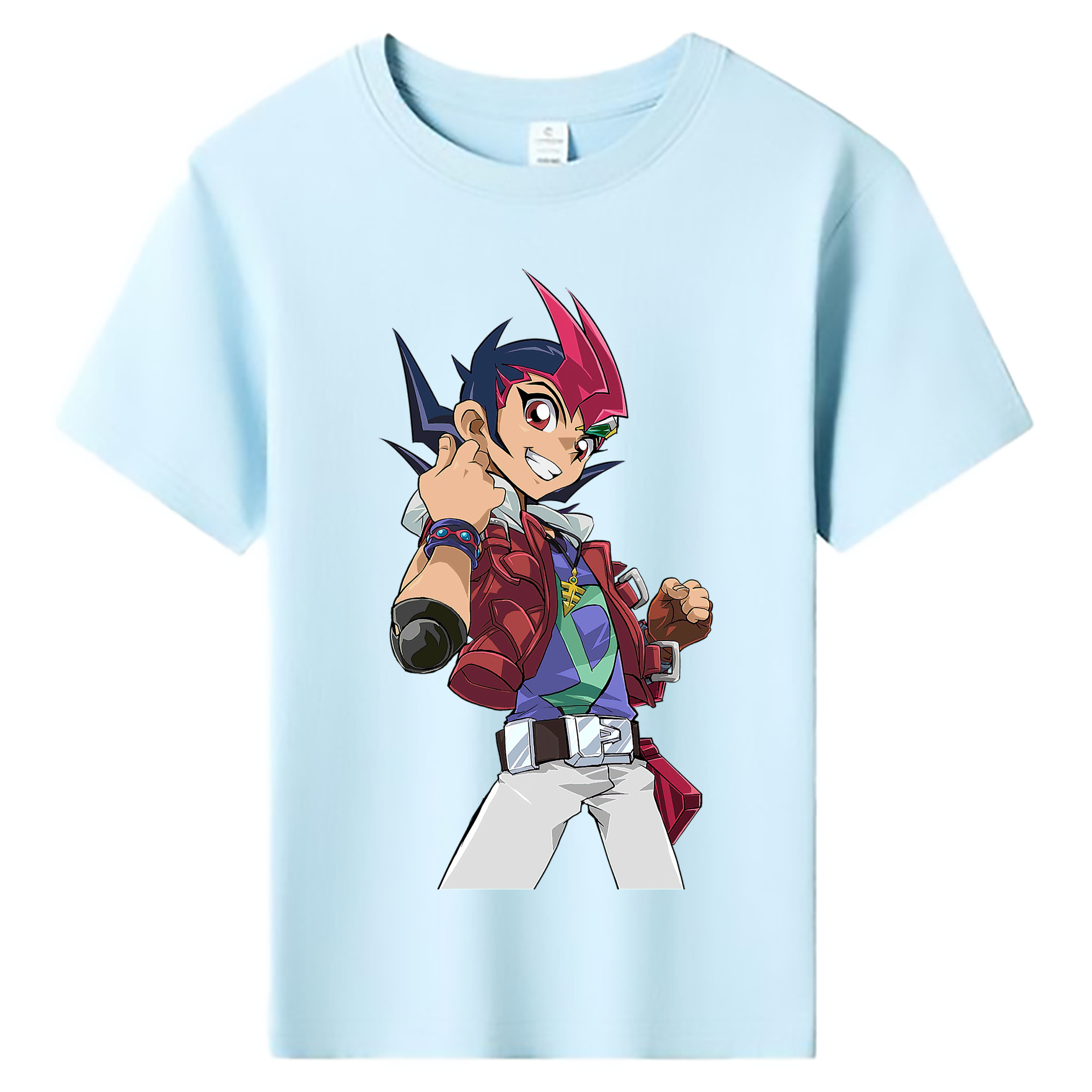 （画像用） 遊☆戯☆王 Yu-Gi-Oh! 綿100％キッズTシャツ（フロントプリント）